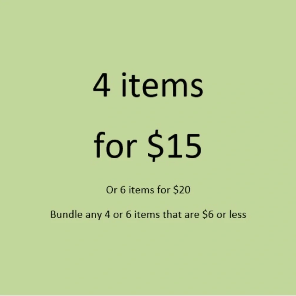4/$15 one stainless steel tablespoon soup spoon